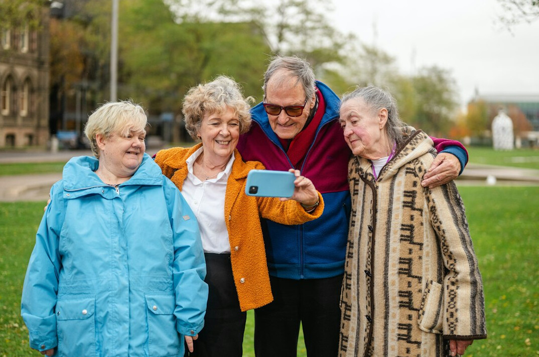 elderly group activity